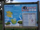 Accès à la plage de Luzéronde